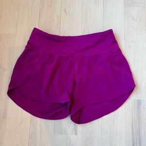 Lululemon speed up shorts